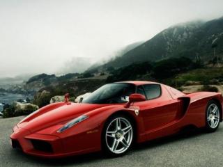 обои Красного цвета Ferrari фото