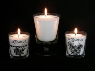 обои Три ароматных свечи фото
