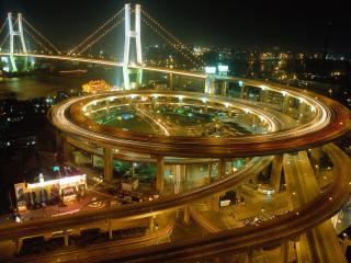 обои Китай. Мост в Шанхае фото