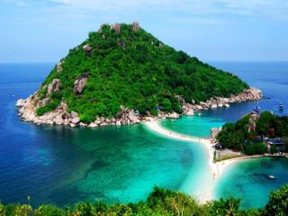обои Остров Nang Yuan. Таиланд фото