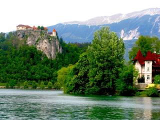 обои Окрестности озера Блед в Словении фото