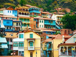 обои Яркие краски Тбилиси фото