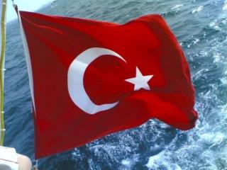 обои для рабочего стола: Турецкий флаг