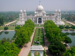обои Вид на дворец в Индии фото