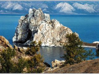обои для рабочего стола: Байкальские скалы