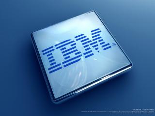обои IBM logo фото