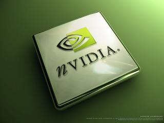 обои NVidia logo фото
