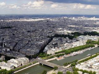 обои Панорама крупного города фото