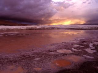 обои Storm over the Lagoon II, Bolivia фото