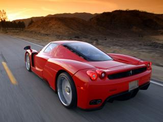 обои Ferrari red supercar фото