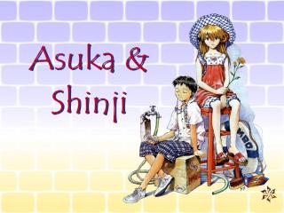 обои EVANGELION - ASUKA AND SHIHJI фото