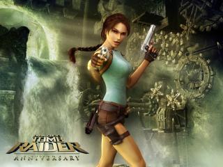 обои для рабочего стола: Tomb Raider: Anniversary - Лара Крофт