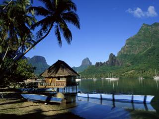 обои Cooks Bay, Moorea, Tahiti фото