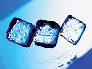 обои Три кубика льда фото