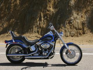 обои Harley Davidson мотоцикл фото