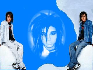 обои Tokio Hotel - Bill в голубом фото