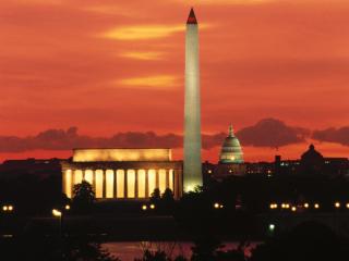 обои Монументальный город, Вашингтон фото