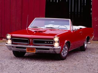 обои 1965 Pontiac GTO Convertible фото