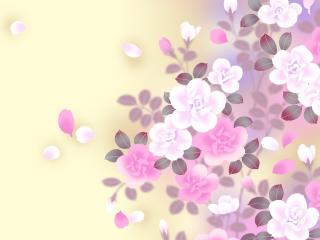 обои Flower Pattern Sweet Pink фото