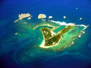 обои Остров в океане фото