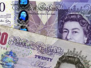 обои Банкноты Великобритании фото