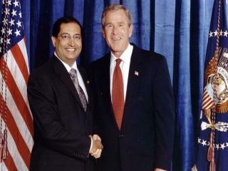 обои Dr.Desaiw - President Bush фото