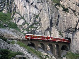 обои Swiss Mountain Railway фото