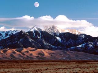 обои Горы и песок фото