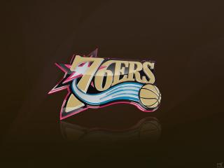 обои NBA Philadelphia Seventy Sixers Logo фото