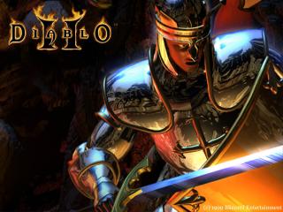 обои Diablo 2. рыцарь защищается фото