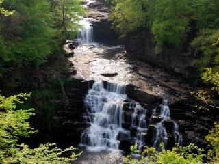обои Falls of Clyde фото