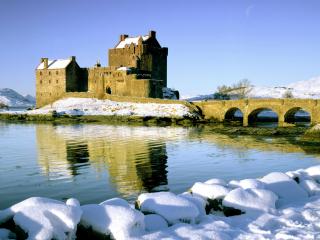 обои Eilean Donan Castle, Loch Duich, Western Highlands, Scotland фото