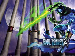 обои Soul Reaver 2 - зеленый меч фото