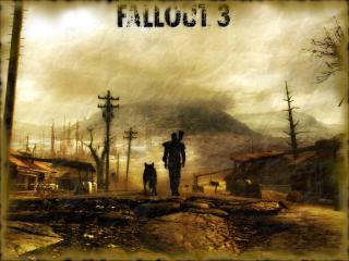 обои Fallout 3 - уходит вдаль фото