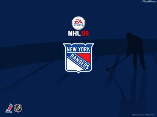 обои NHL 08 - лого команды фото