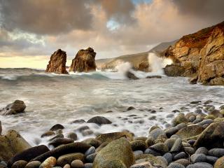 обои Big Sur - Garrapata Surf фото