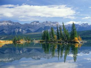 обои Talbot Lake, Jasper National Park, Canada фото