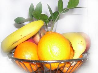 обои Бананы и апельсины фото