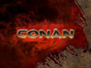 обои Conan - надпись фото