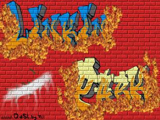 обои Linkin Park граффити фото