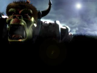 обои Warcraft III Reign of Chaos - чудище фото