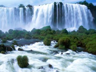 обои Красивейший водопад Игуасу фото