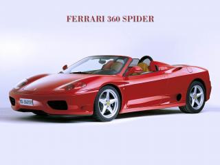 обои Ferrari 360 Spider фото