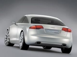 обои Audi Nuvolari Quattro Concept (2003) - вид сзади фото