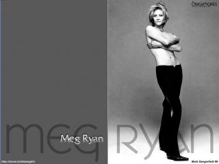 обои Meg Ryan с обнаженным верхом фото