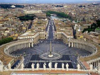 обои для рабочего стола: Площадь Святого Петра, Ватикан