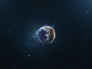обои Планета (вид из космоса) фото