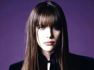 обои для рабочего стола: Liv Tyler purple