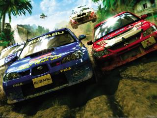 обои Sega rally revo гонка фото