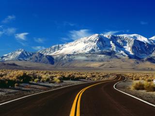 обои Road from white rock фото